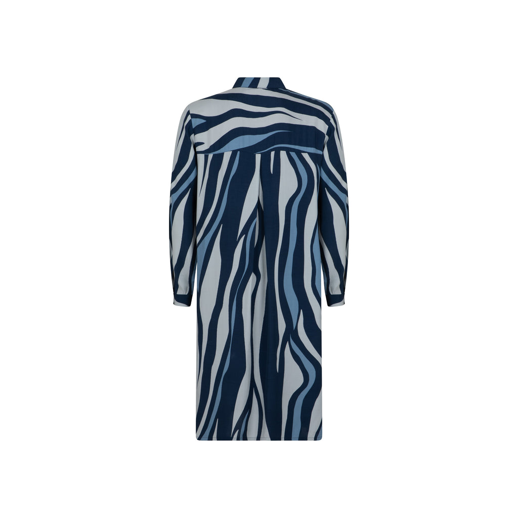 Jurken lange mouw navy Verpass