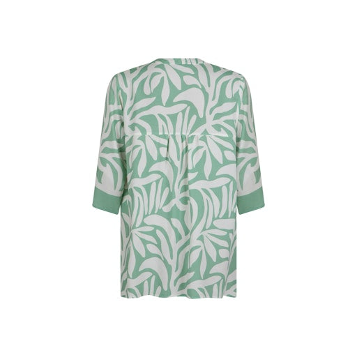 Blouses lange mouw groen Verpass