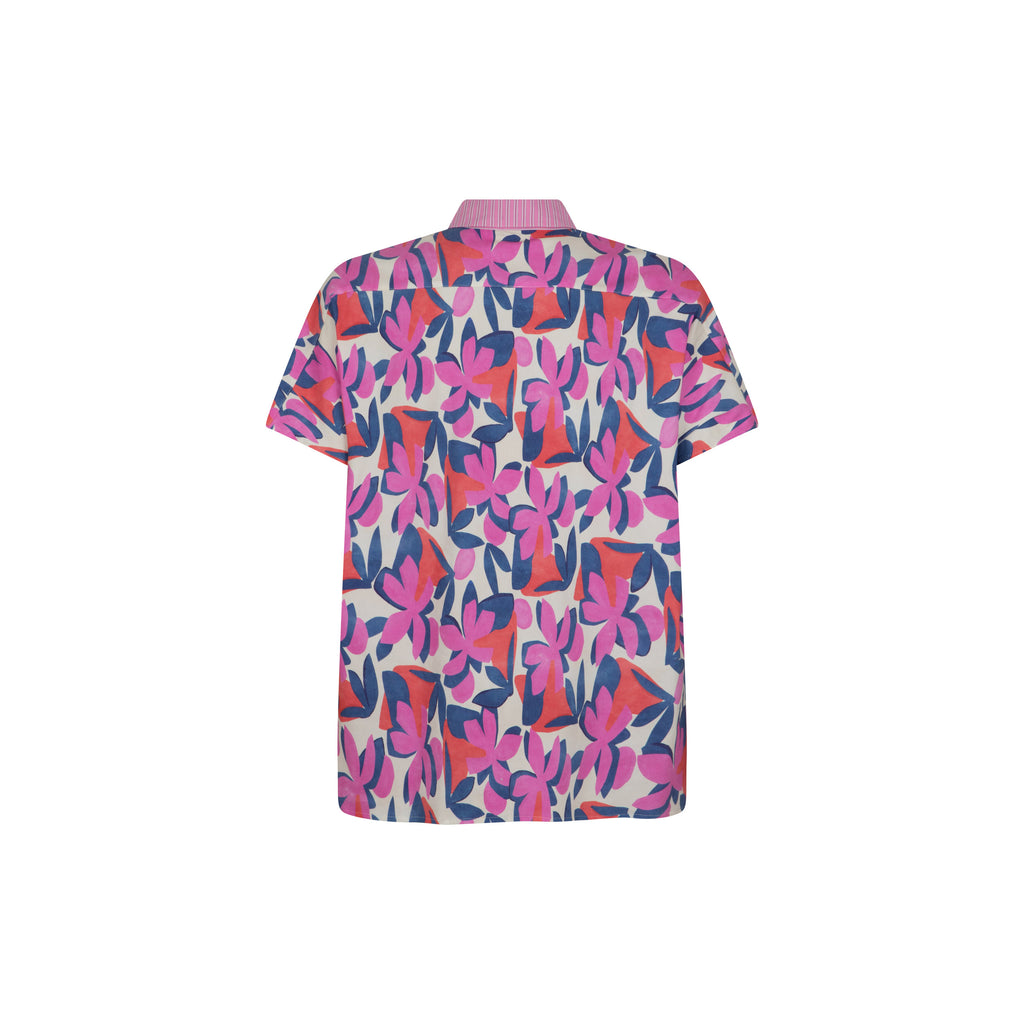 Blouses korte mouw roze Verpass