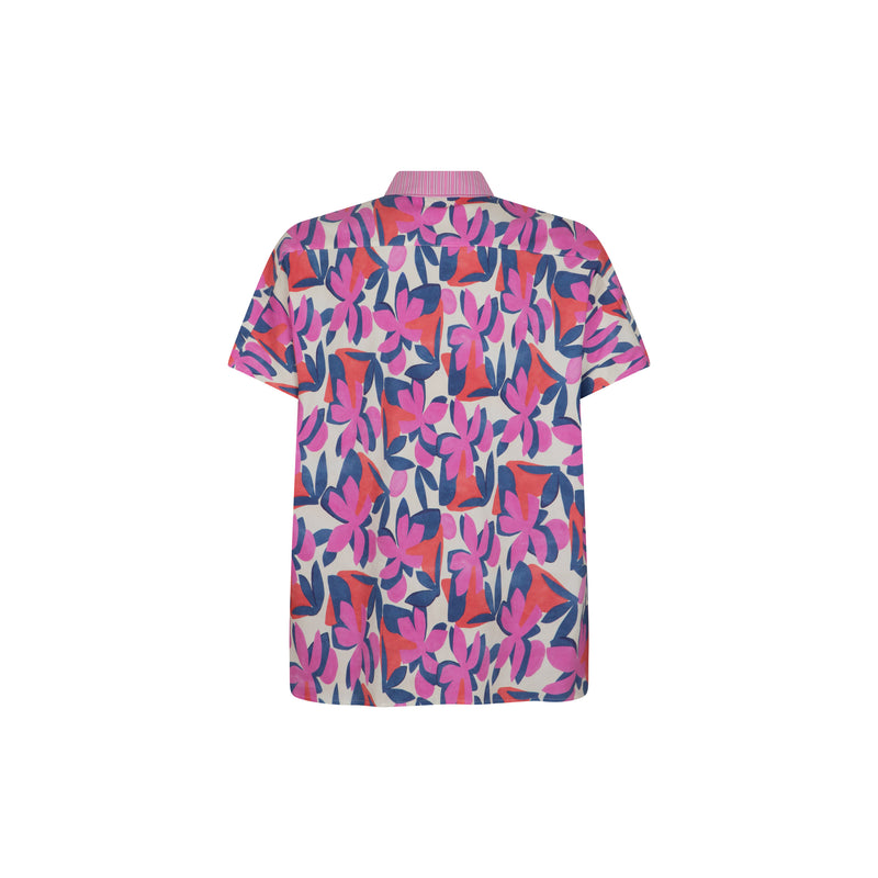 Blouses korte mouw roze Verpass