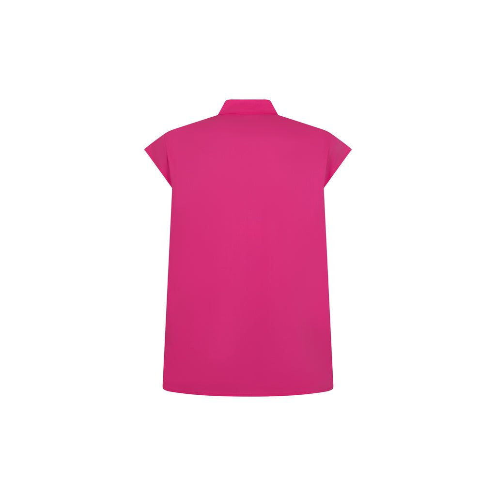 Blouses korte mouw roze Verpass