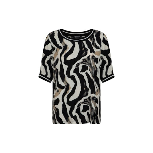 Blouses lange mouw zwart Verpass