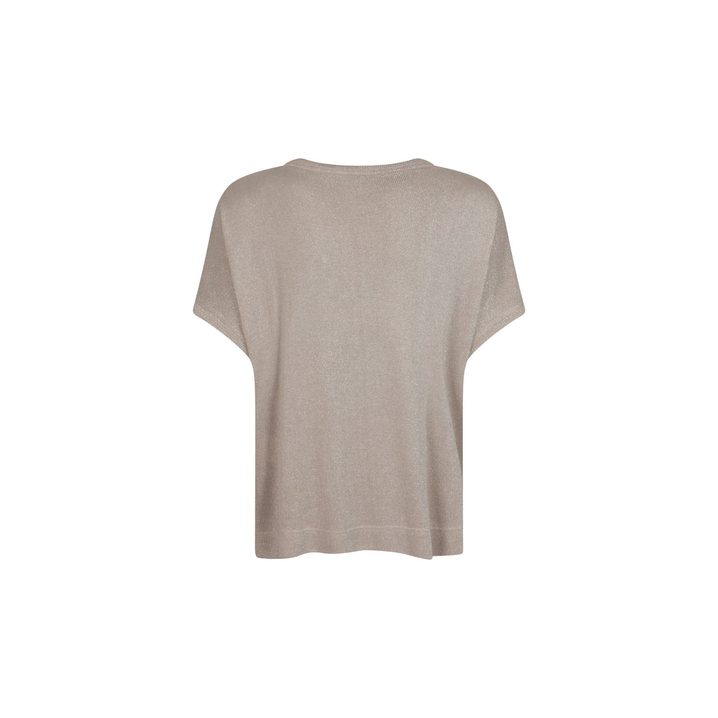 Blouses korte mouw beige Verpass