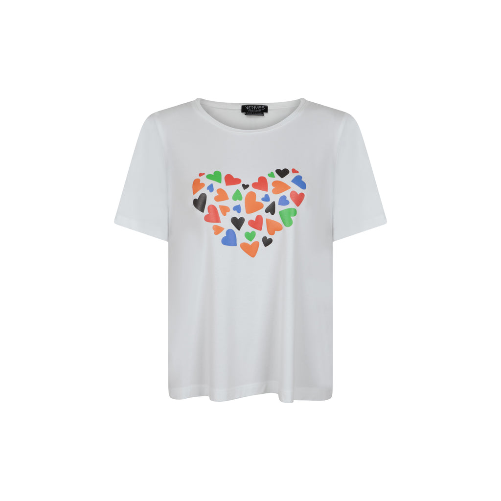 T-shirts korte mouw wit Verpass