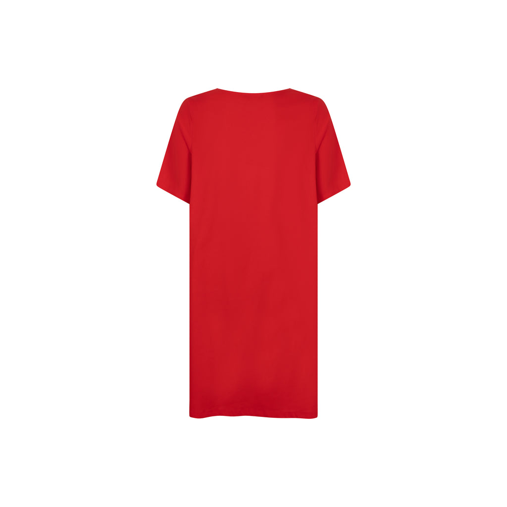 Jurken korte mouw rood Verpass