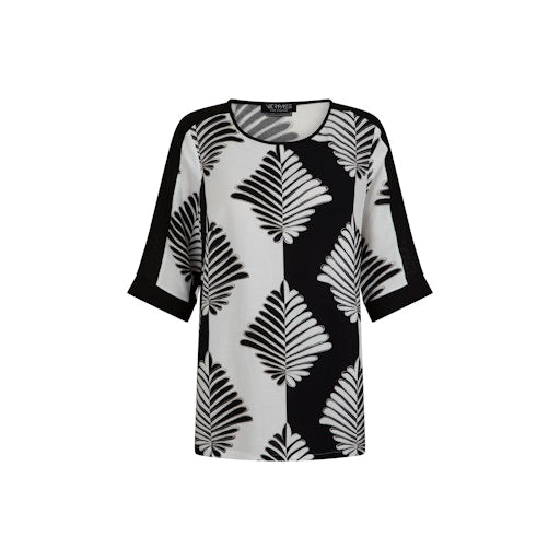 Blouses lange mouw zwart Verpass