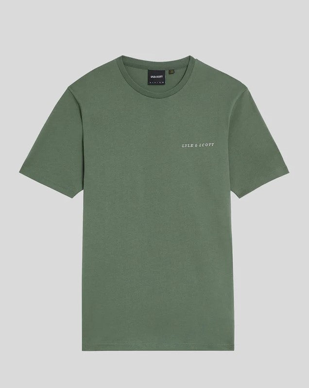 T-shirts korte mouw groen Lyle & Scott