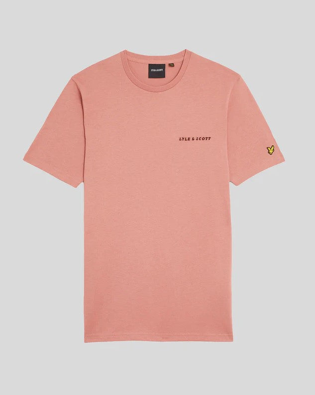 T-shirts korte mouw roze Lyle & Scott