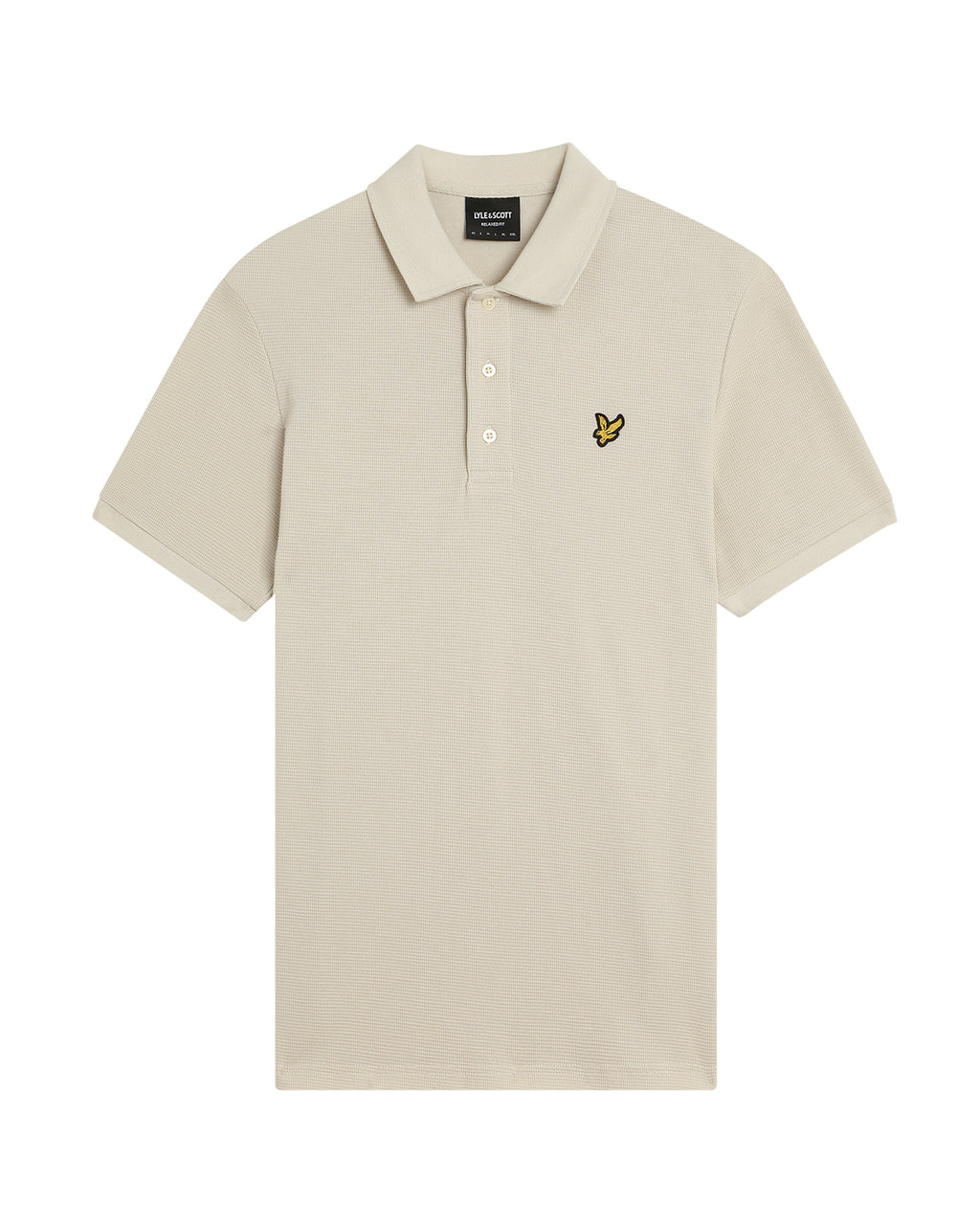 Polo's korte mouw beige Lyle & Scott