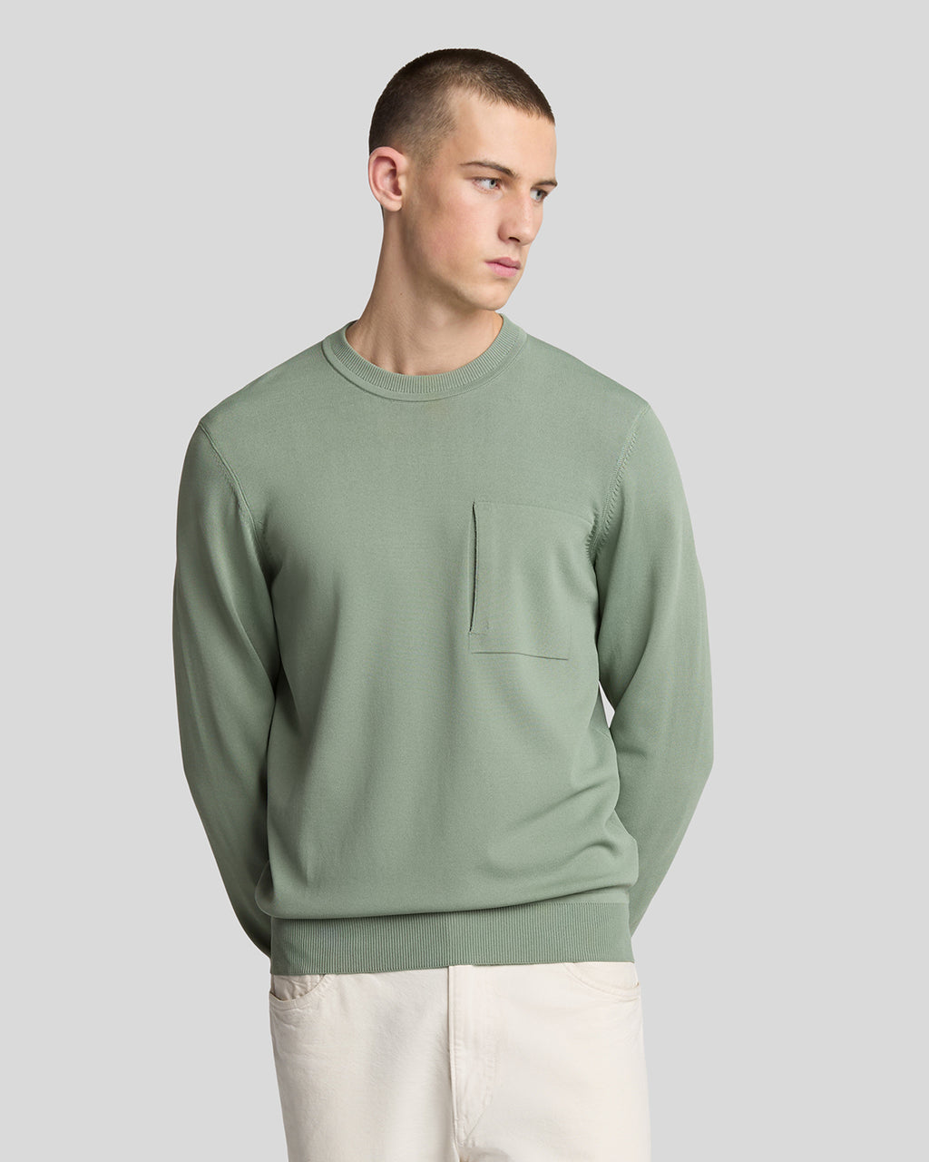 Pulls groen Lyle & Scott