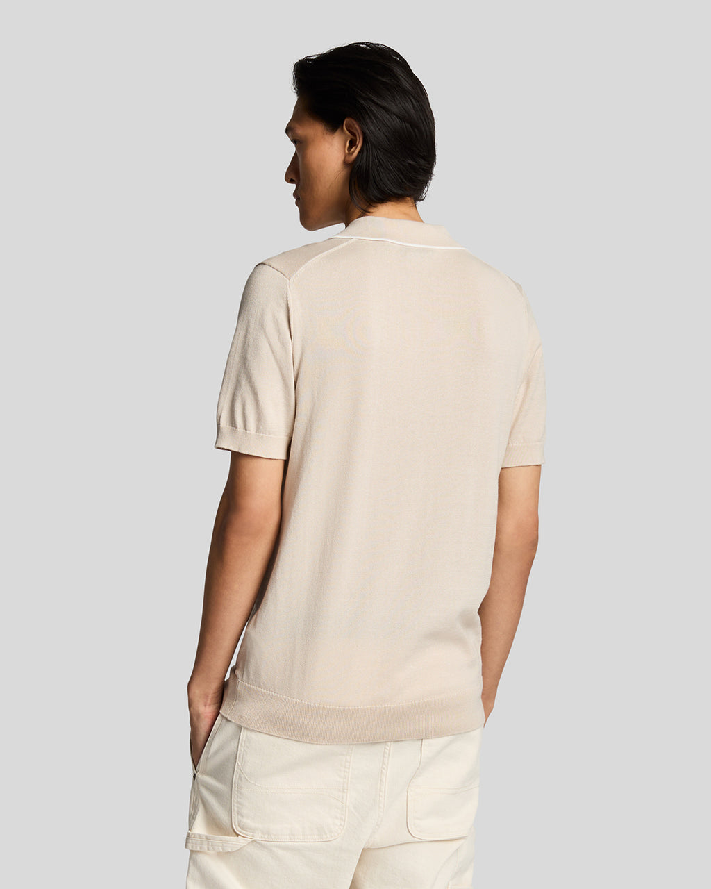 Polo's korte mouw grijs Lyle & Scott