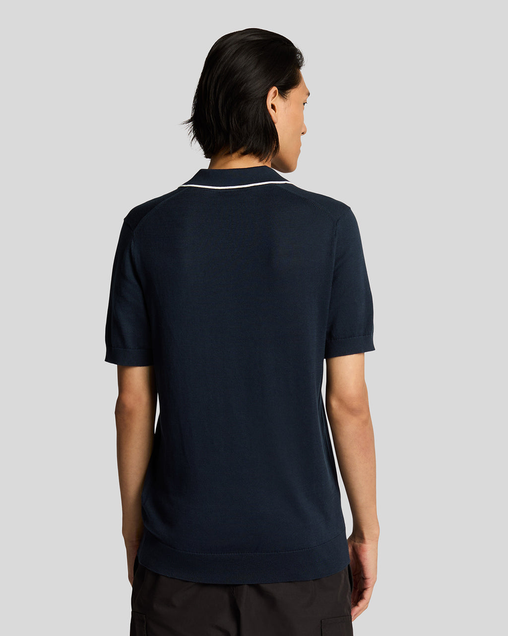 Polo's korte mouw navy Lyle & Scott