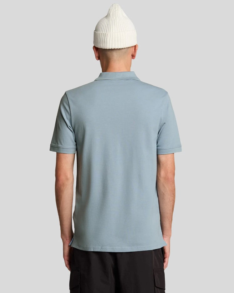 Polo's korte mouw blauw Lyle & Scott