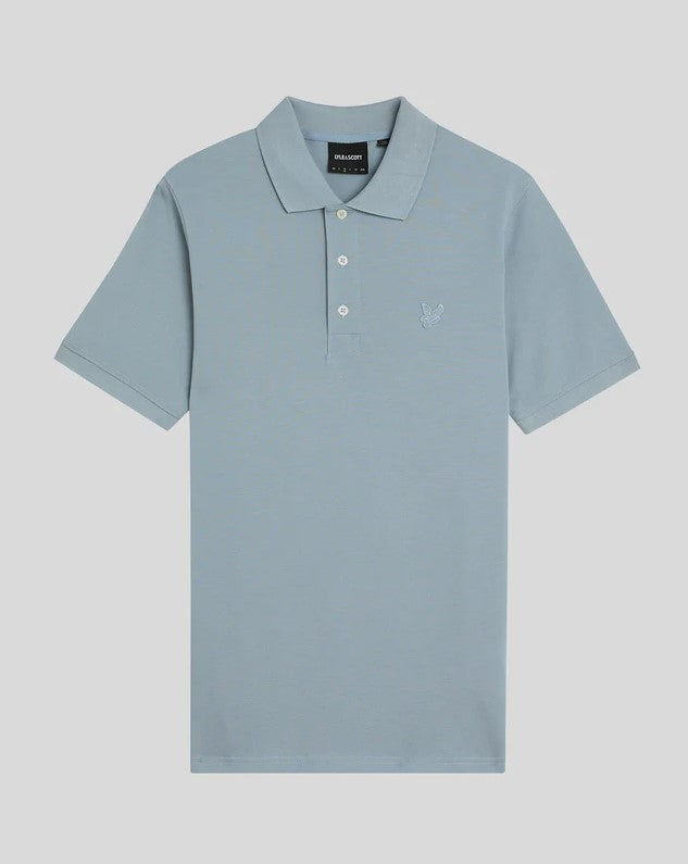 Polo's korte mouw blauw Lyle & Scott