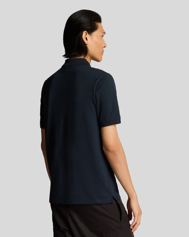 Polo's korte mouw blauw Lyle & Scott