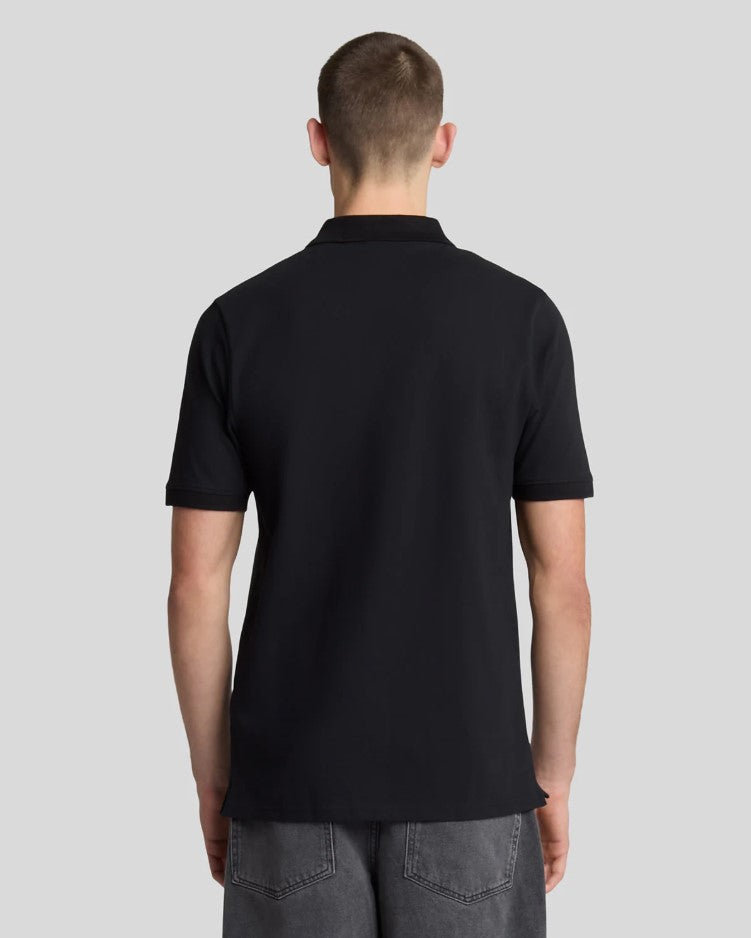Polo's korte mouw zwart Lyle & Scott
