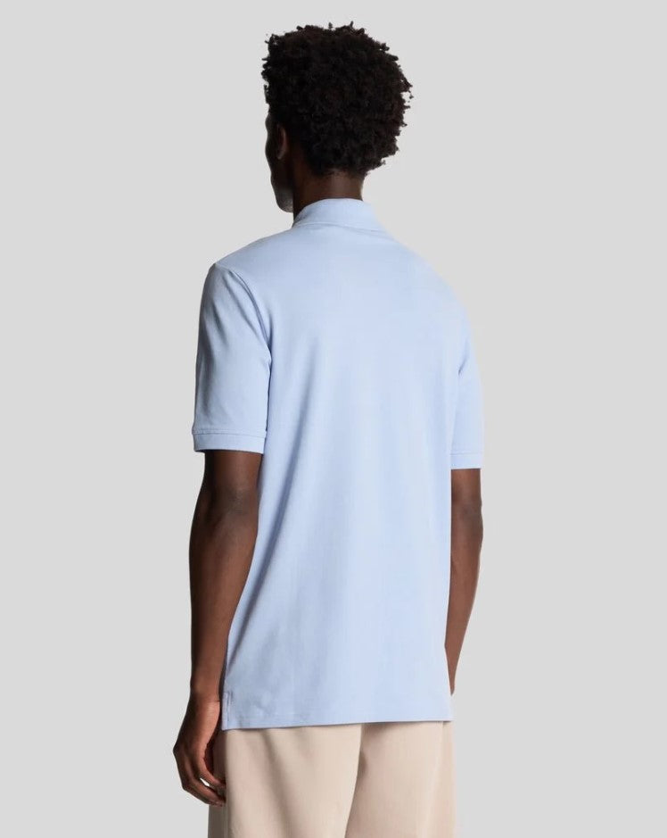 Polo's korte mouw blauw Lyle & Scott