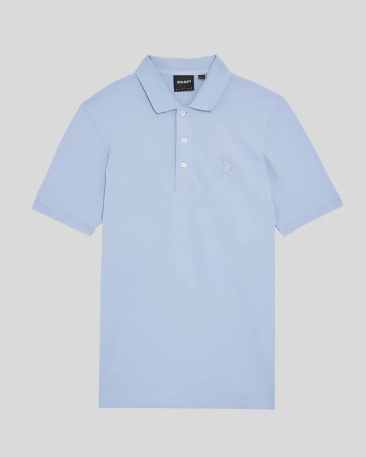 Polo's korte mouw blauw Lyle & Scott