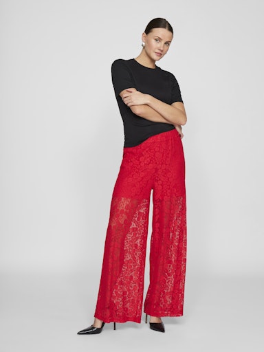 Broeken rood VILA