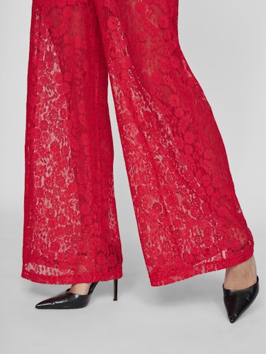 Broeken rood VILA