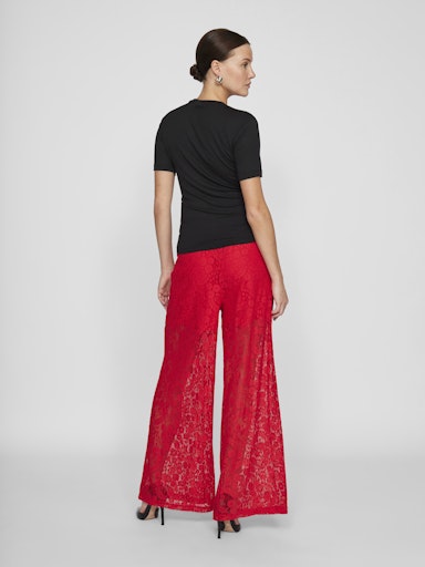 Broeken rood VILA