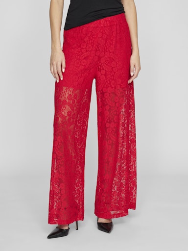 Broeken rood VILA