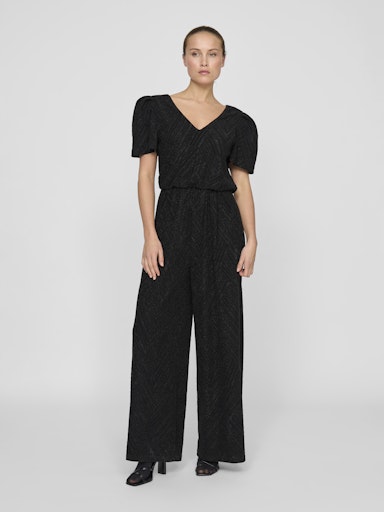 Jumpsuits korte mouw zwart VILA