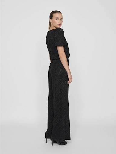 Jumpsuits korte mouw zwart VILA