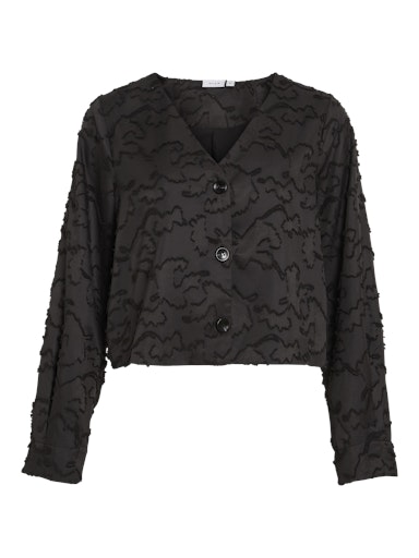 Blouses lange mouw zwart VILA