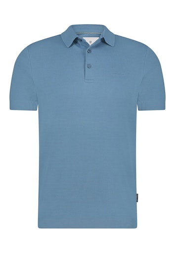 Polo's korte mouw blauw State of Art