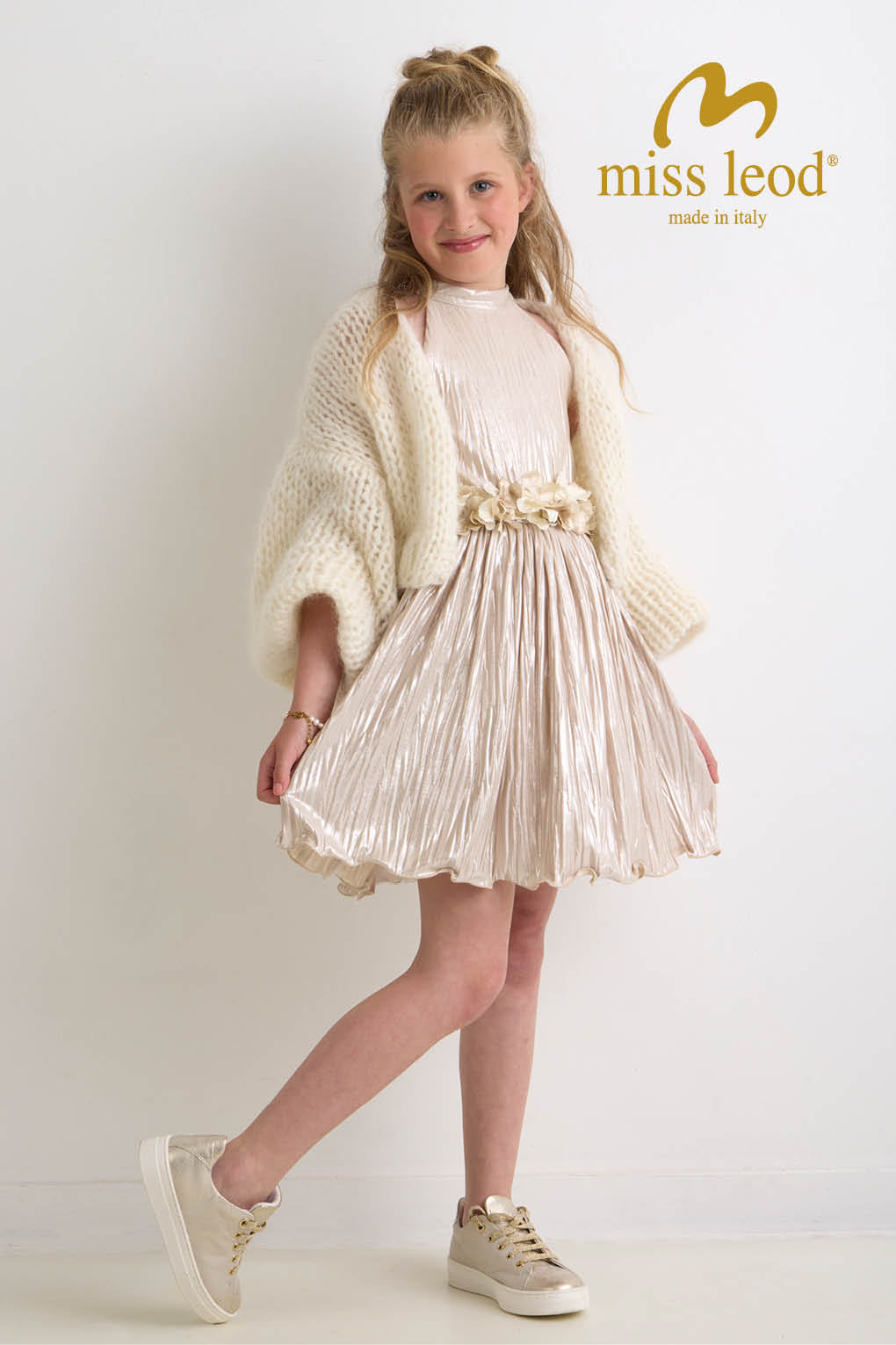 Cardigans beige Miss Leod