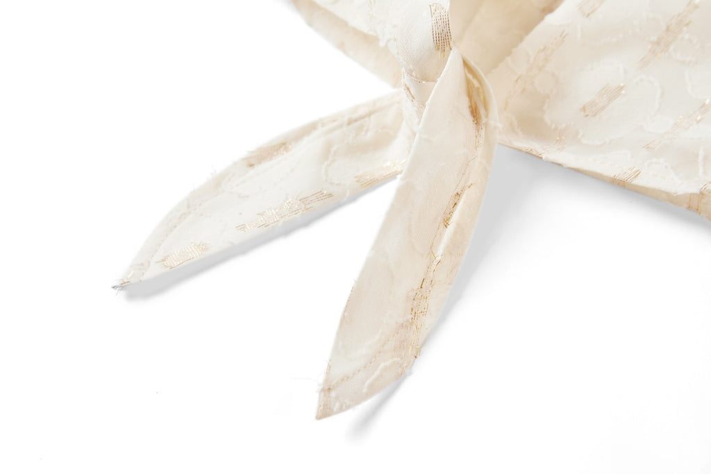 Blouses korte mouw beige Someone