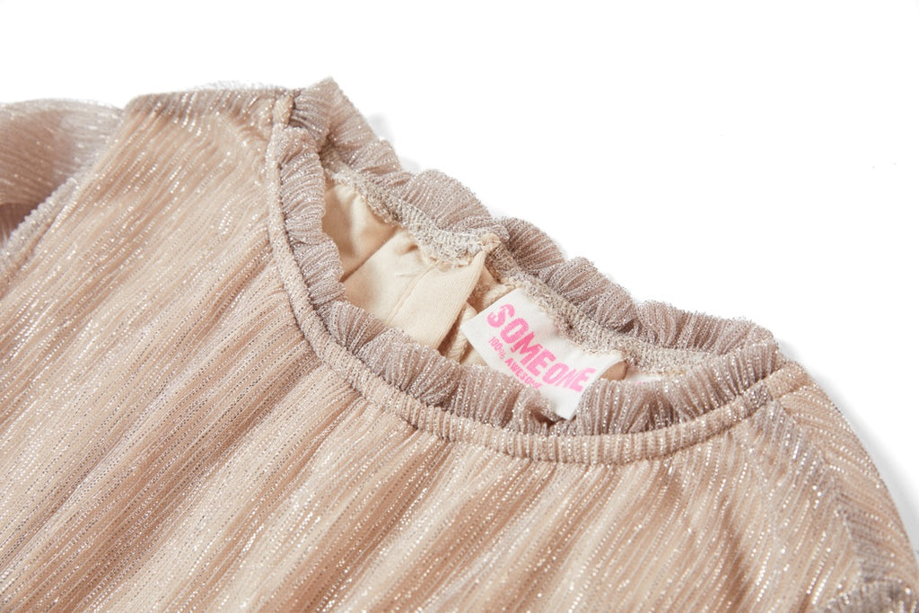 Jumpsuits korte mouw goud Someone