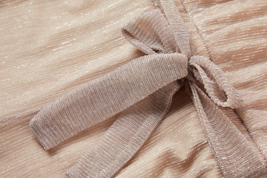 Jumpsuits korte mouw goud Someone