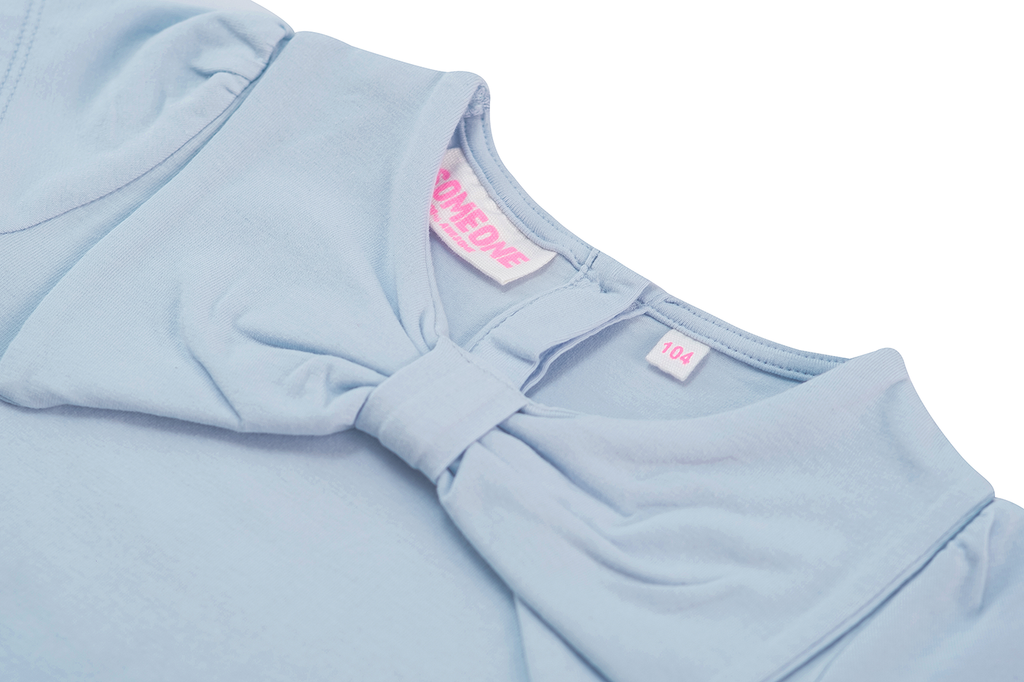 T-shirts korte mouw blauw Someone