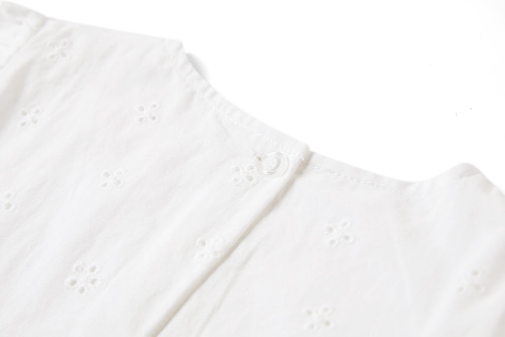 Blouses korte mouw wit Someone