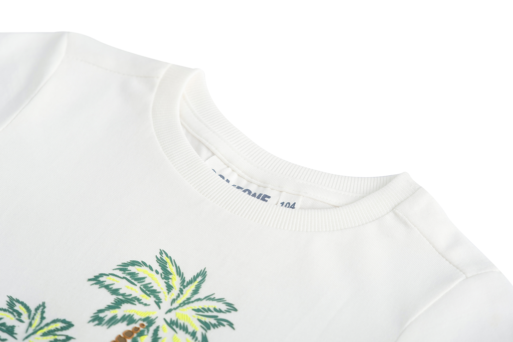 T-shirts korte mouw wit Someone