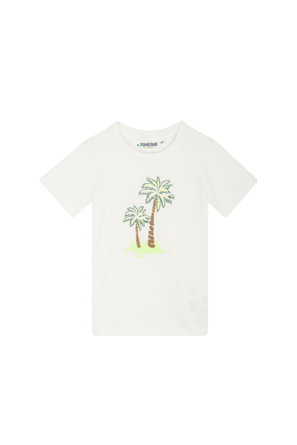 T-shirts korte mouw wit Someone