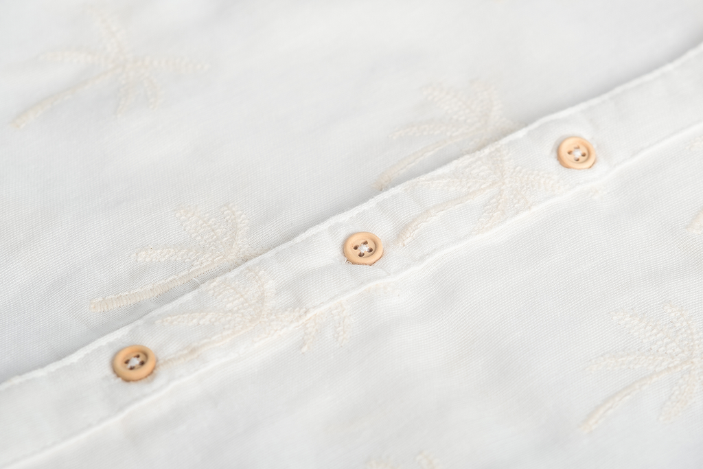 Hemden korte mouw beige Someone