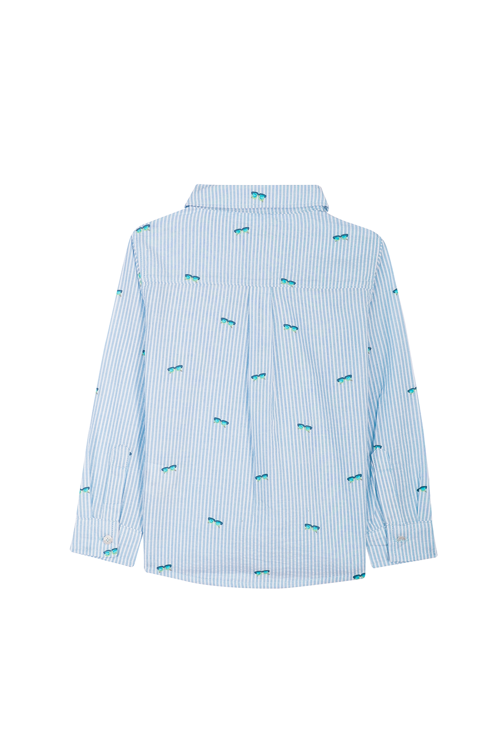 Hemden lange mouw blauw Someone