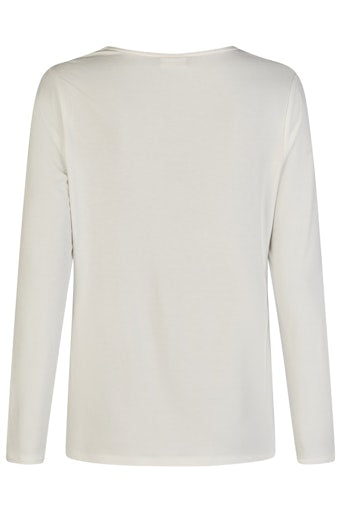 T-shirts lange mouw wit Barbara Lebek