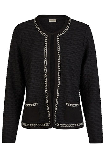 Cardigans zwart Barbara Lebek