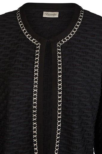Cardigans zwart Barbara Lebek