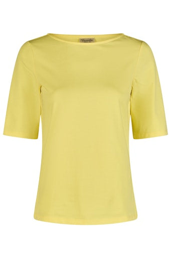 T-shirts korte mouw geel Barbara Lebek
