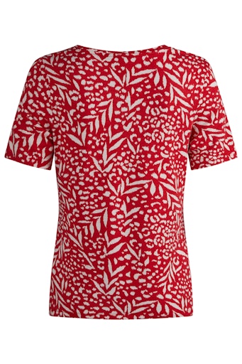 T-shirts korte mouw rood Barbara Lebek