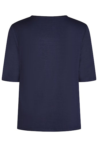 T-shirts korte mouw navy Barbara Lebek