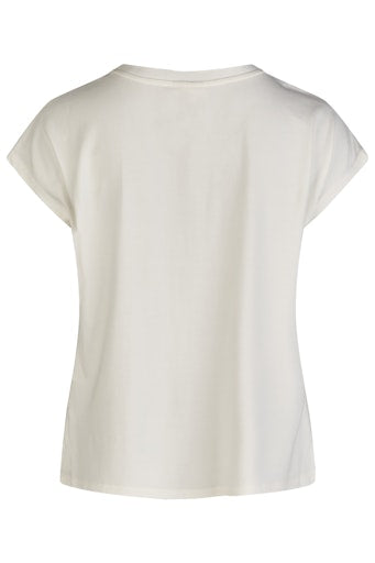 T-shirts korte mouw wit Barbara Lebek