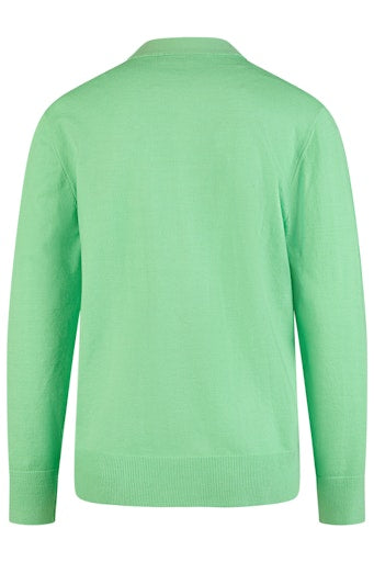 Cardigans groen Barbara Lebek