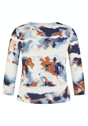 T-shirts lange mouw blauw Rabe