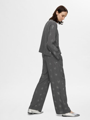 Broeken grijs Selected FEMME